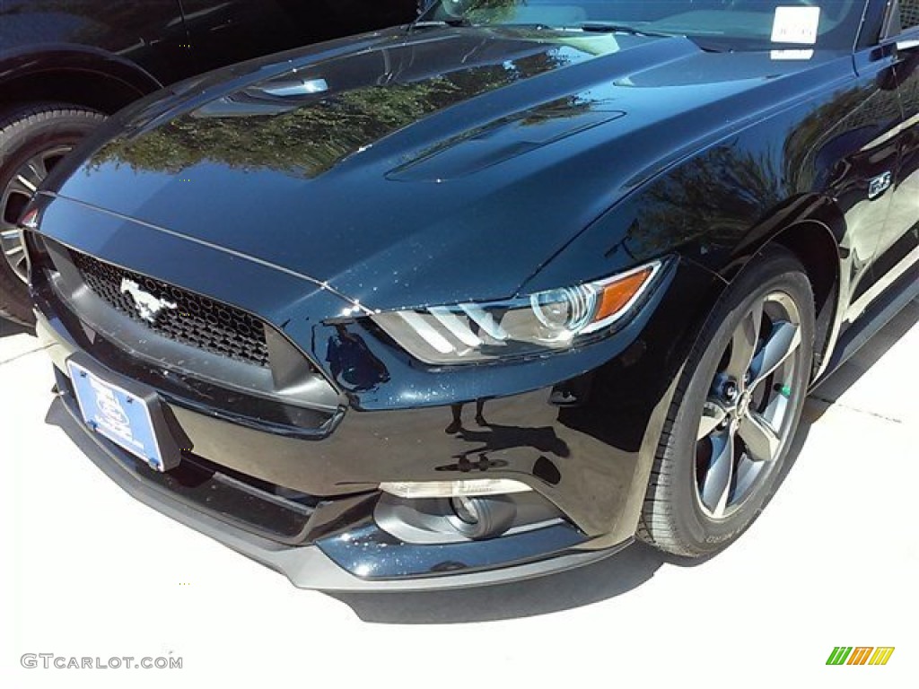 2016 Mustang V6 Coupe - Guard Metallic / Ebony photo #14