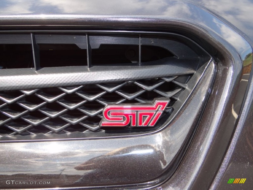 2015 WRX STI Limited - Dark Gray Metallic / Carbon Black photo #16