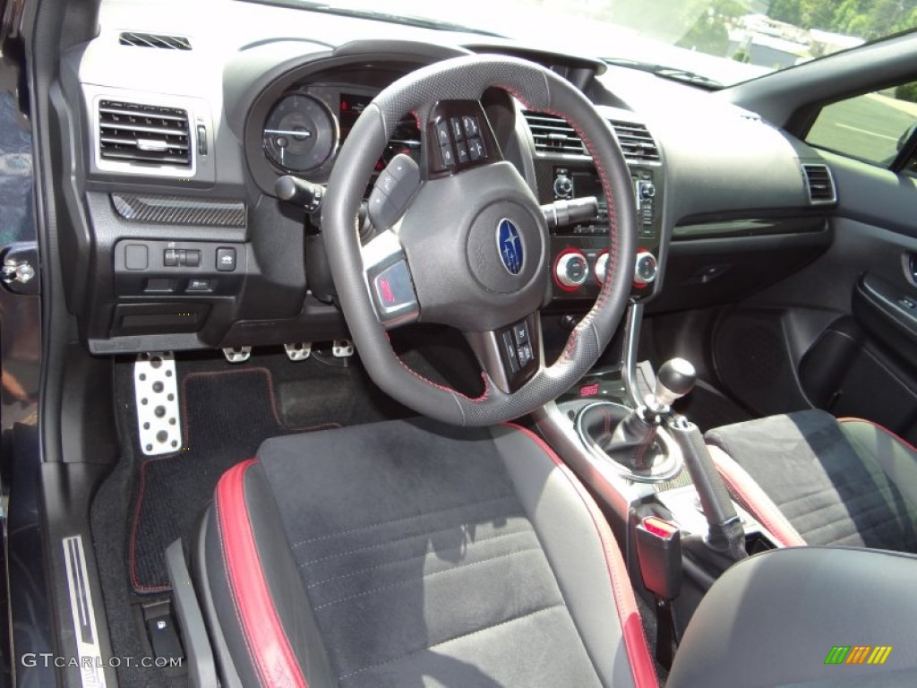 2015 Subaru WRX STI Limited Carbon Black Dashboard Photo #106681394