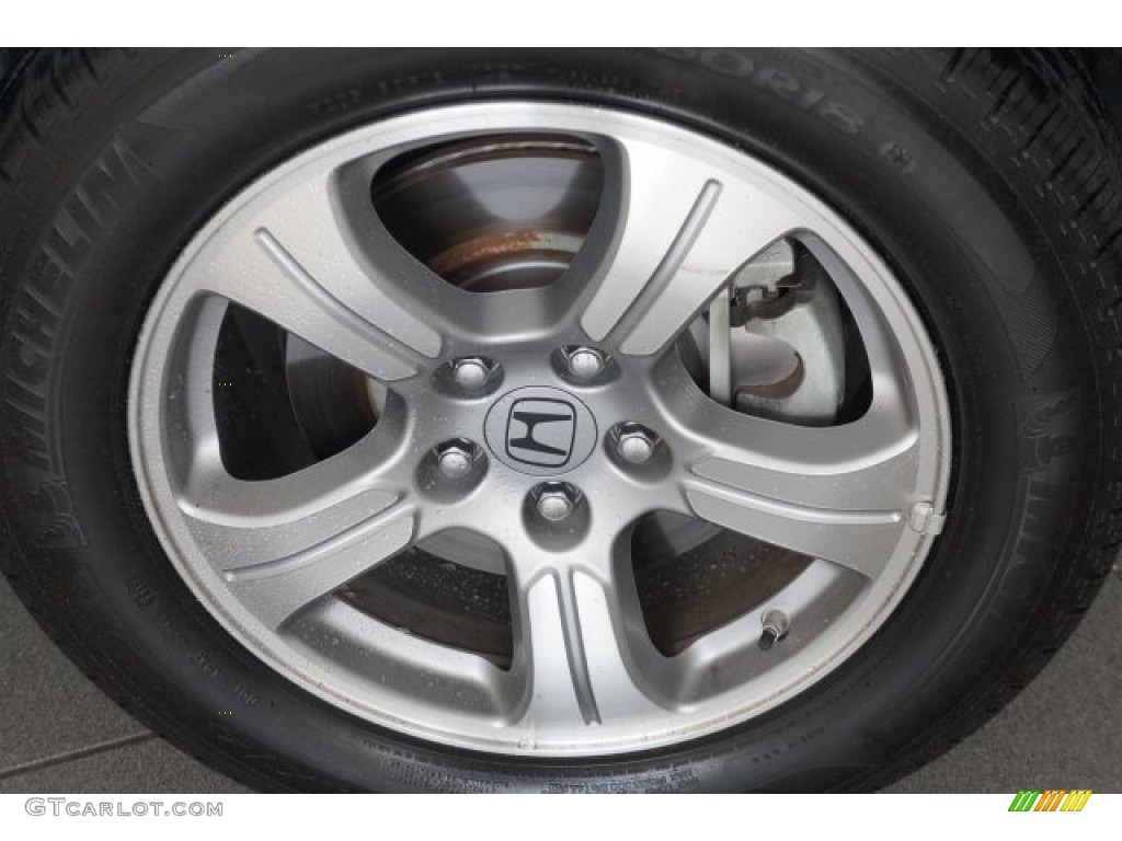 2014 Pilot EX-L - Alabaster Silver Metallic / Gray photo #4