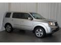 2014 Alabaster Silver Metallic Honda Pilot EX-L  photo #5