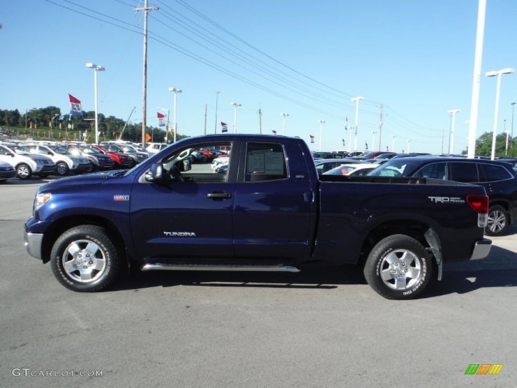 2013 Tundra TRD Double Cab 4x4 - Nautical Blue Metallic / Graphite photo #7