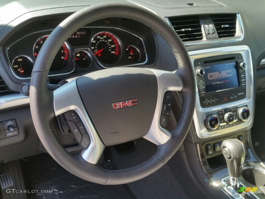2016 GMC Acadia SLT Ebony Dashboard Photo #106684499