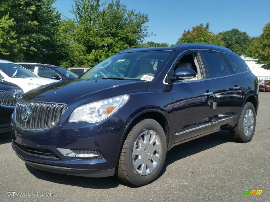 Dark Sapphire Blue Metallic Buick Enclave