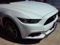 2015 Oxford White Ford Mustang EcoBoost Coupe  photo #3