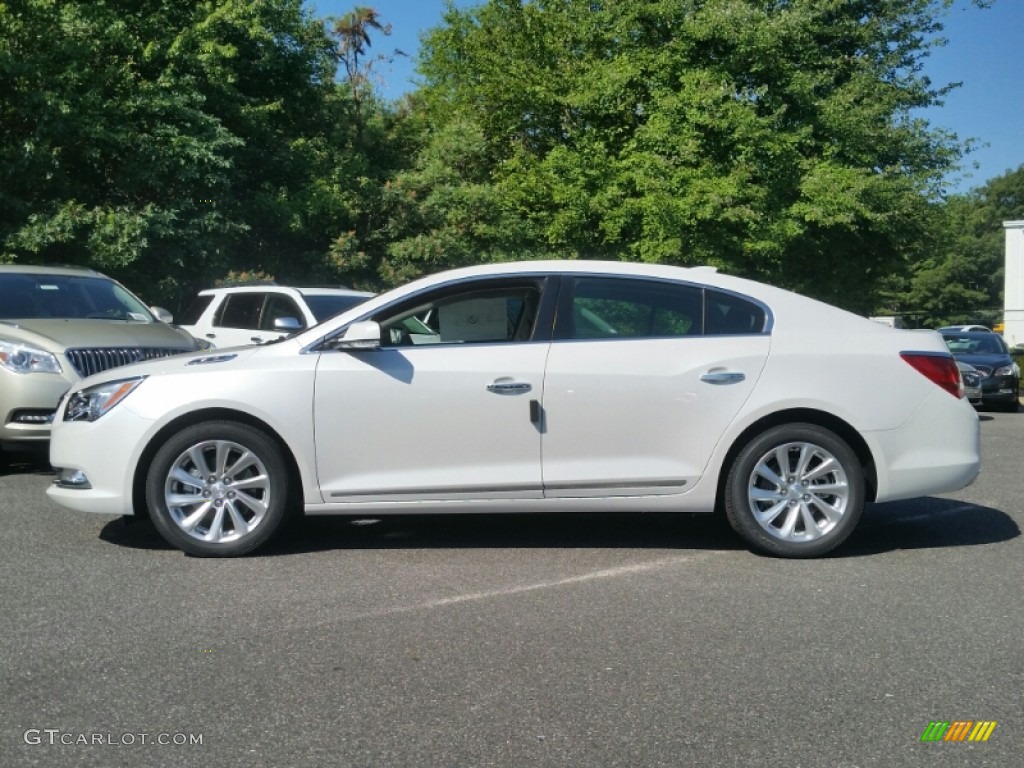 White Frost Tricoat 2016 Buick LaCrosse Leather Group Exterior Photo #106685948