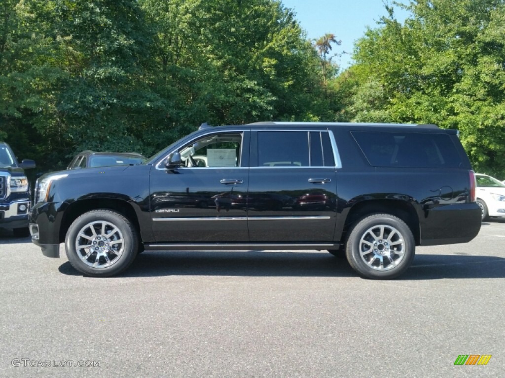 Onyx Black 2016 GMC Yukon XL Denali 4WD Exterior Photo #106686431