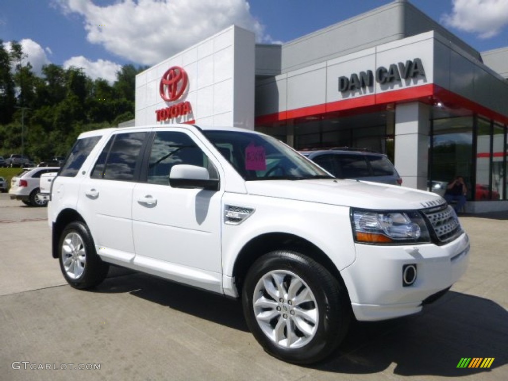 2014 LR2 HSE 4x4 - Fuji White / Ebony photo #1