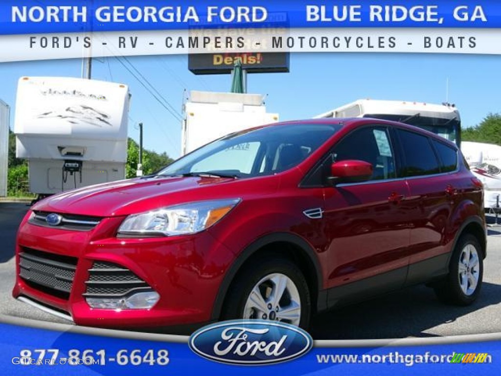 2016 Escape SE - Ruby Red Metallic / Medium Light Stone photo #1