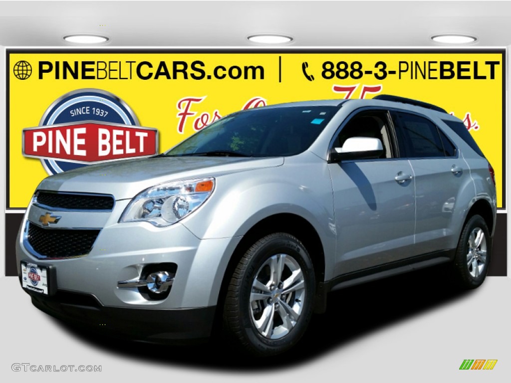 2015 Equinox LT - Silver Ice Metallic / Light Titanium/Jet Black photo #1