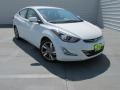 2016 White Hyundai Elantra Limited  photo #1