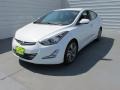 2016 White Hyundai Elantra Limited  photo #7