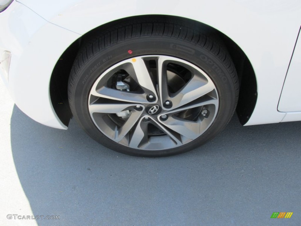 2016 Elantra Limited - White / Black photo #11