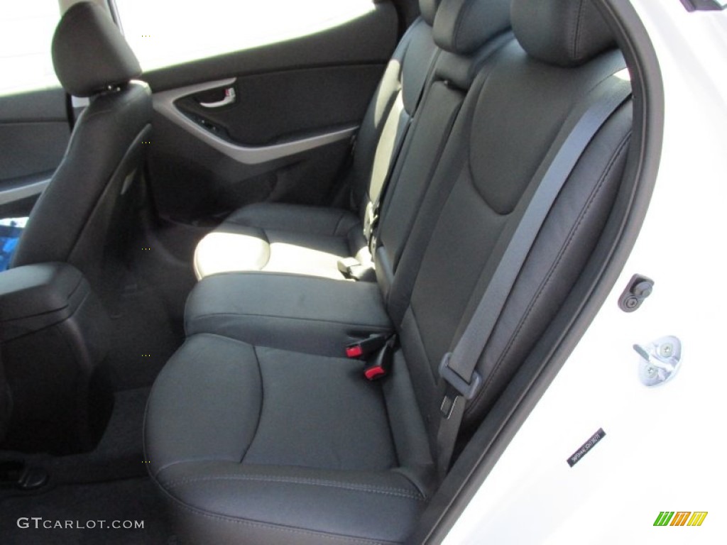 2016 Elantra Limited - White / Black photo #20