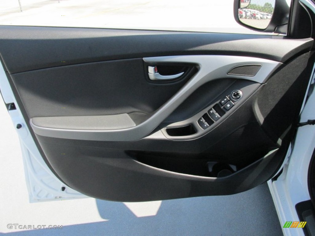 2016 Elantra Limited - White / Black photo #21