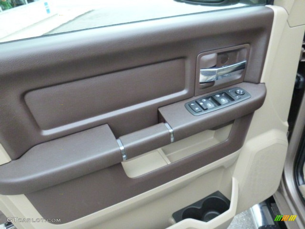 2010 Ram 1500 Big Horn Quad Cab 4x4 - Austin Tan Pearl / Light Pebble Beige/Bark Brown photo #19