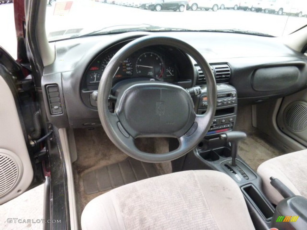 1999 S Series SL2 Sedan - Medium Red / Tan photo #10