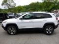 2016 Bright White Jeep Cherokee Trailhawk 4x4  photo #2