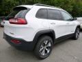 2016 Bright White Jeep Cherokee Trailhawk 4x4  photo #5