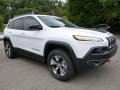 Bright White 2016 Jeep Cherokee Trailhawk 4x4 Exterior