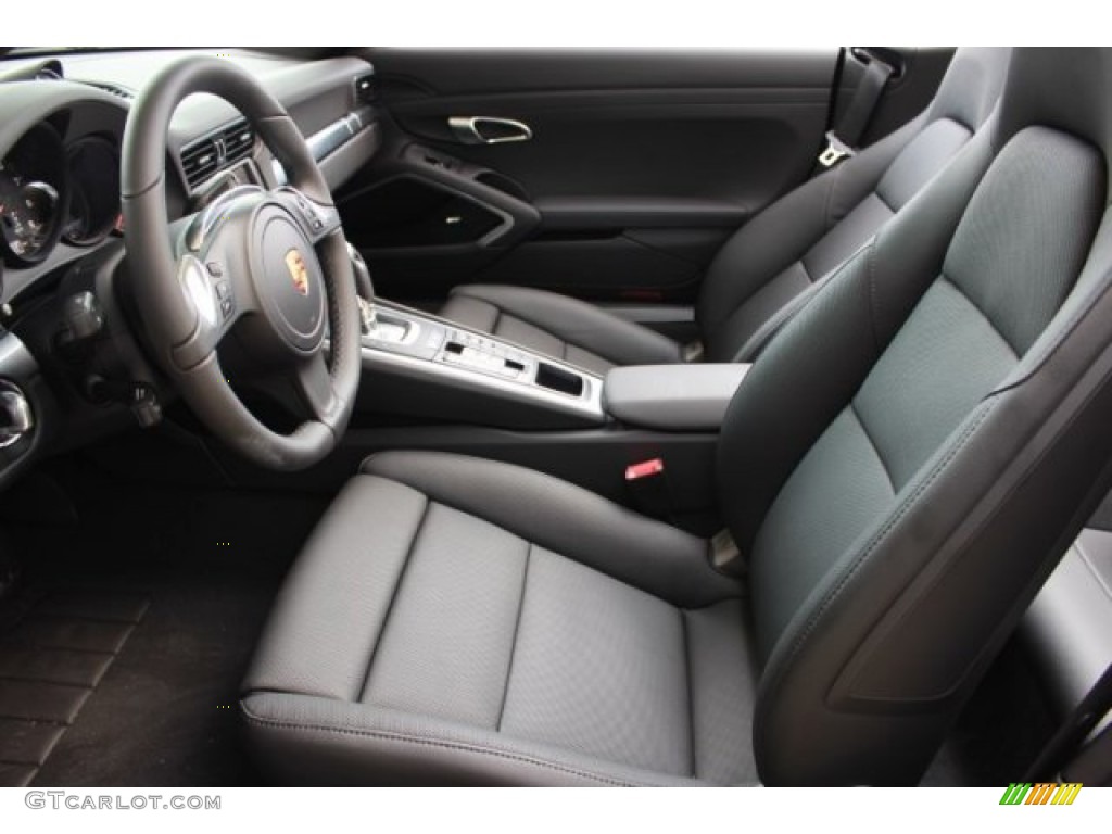 Black Interior 2016 Porsche 911 Carrera 4 Cabriolet Black Edition Photo #106700284