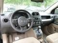 Light Pebble Beige/Dark Slate Gray Prime Interior Photo for 2016 Jeep Compass #106700341