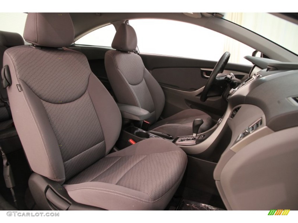 2013 Elantra Coupe SE - Silver / Gray photo #10