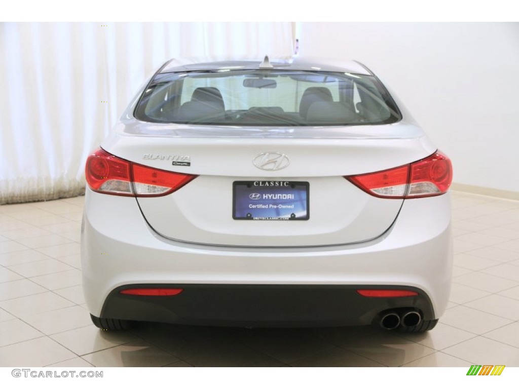 2013 Elantra Coupe SE - Silver / Gray photo #12
