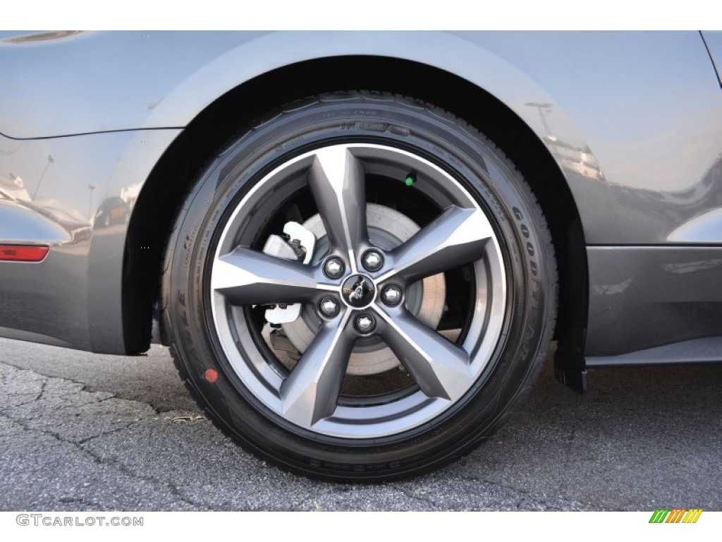 2016 Mustang V6 Coupe - Magnetic Metallic / Ebony photo #5