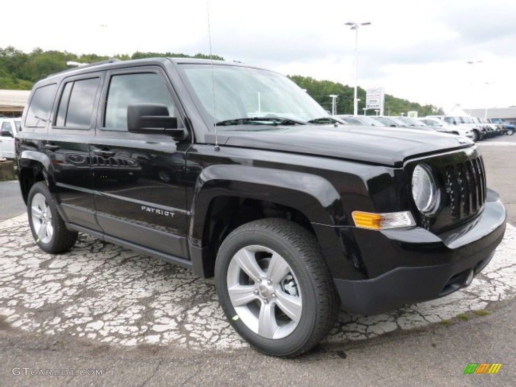 Black 2016 Jeep Patriot Latitude 4x4 Exterior Photo #106700775