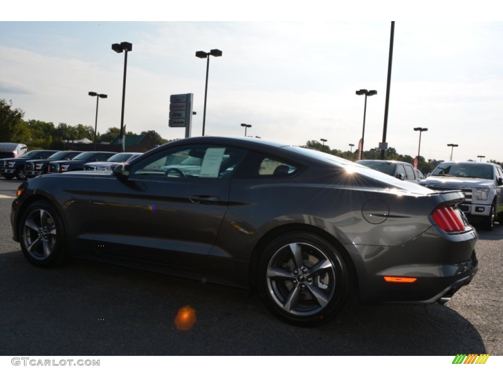 2016 Mustang V6 Coupe - Magnetic Metallic / Ebony photo #21