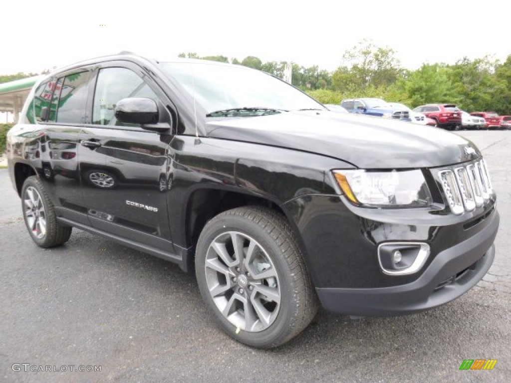 Black 2016 Jeep Compass High Altitude 4x4 Exterior Photo #106701151