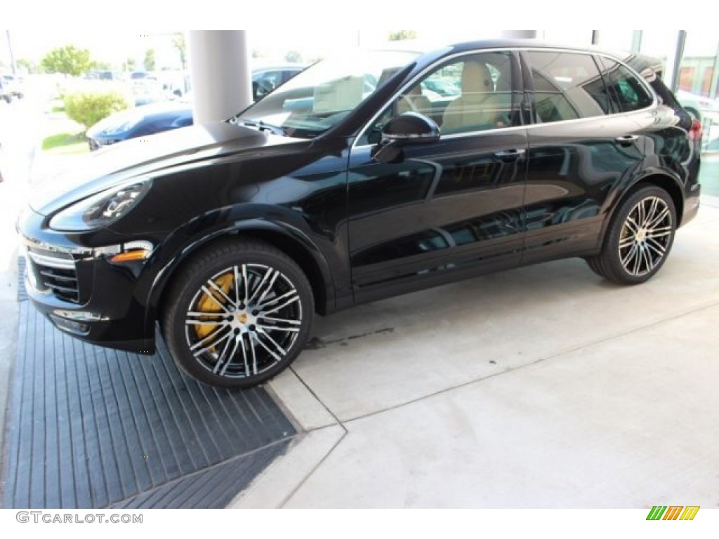 Black 2016 Porsche Cayenne Turbo S Exterior Photo #106702531