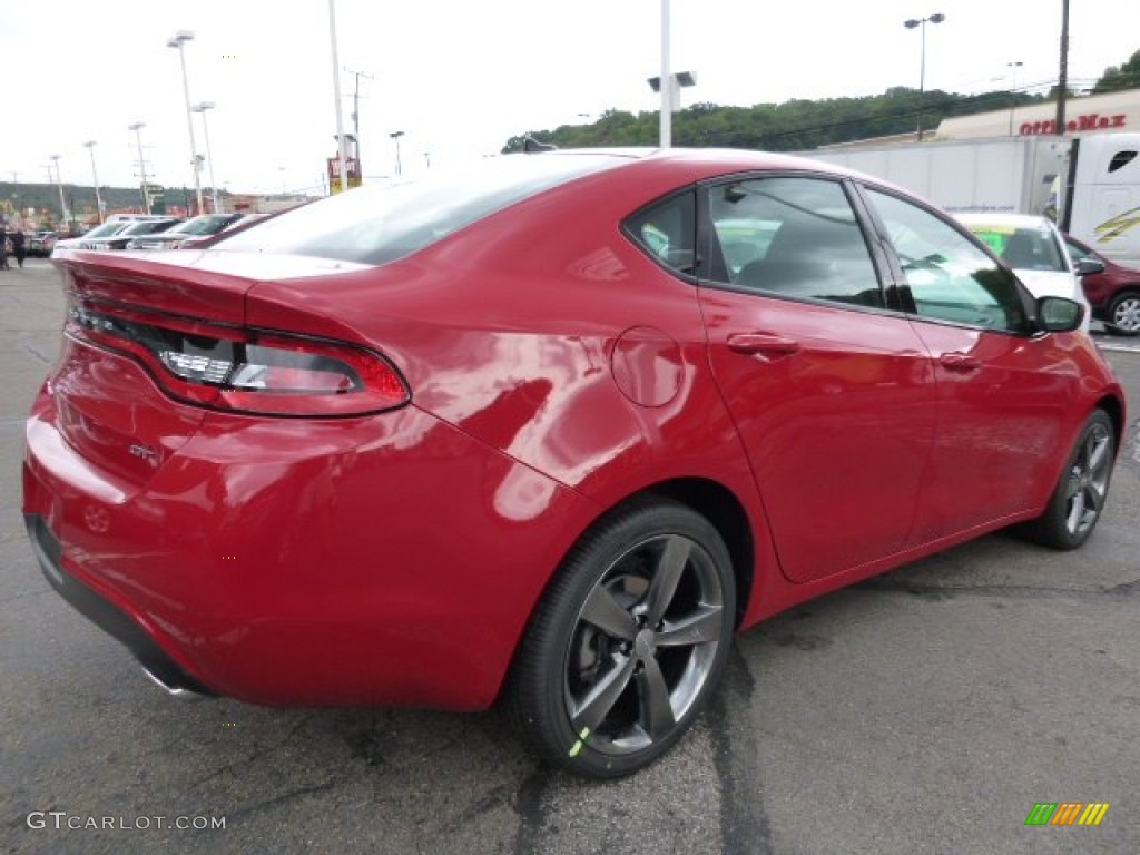Redline 2 Coat Pearl 2016 Dodge Dart GT Exterior Photo #106703127