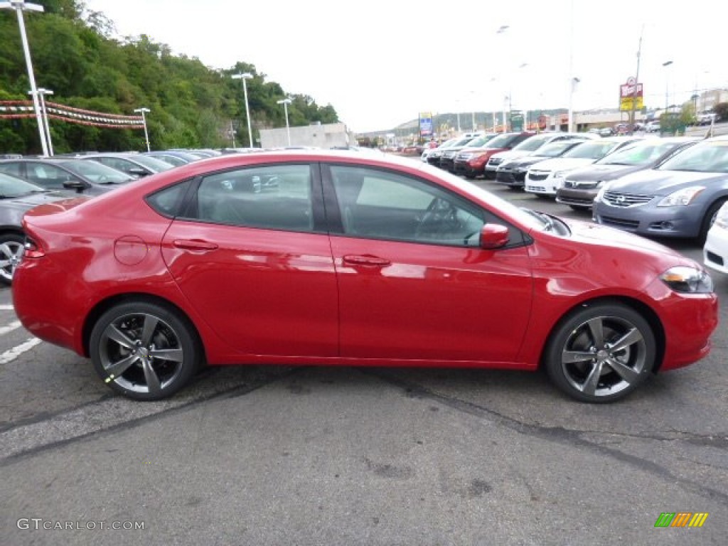Redline 2 Coat Pearl 2016 Dodge Dart GT Exterior Photo #106703140