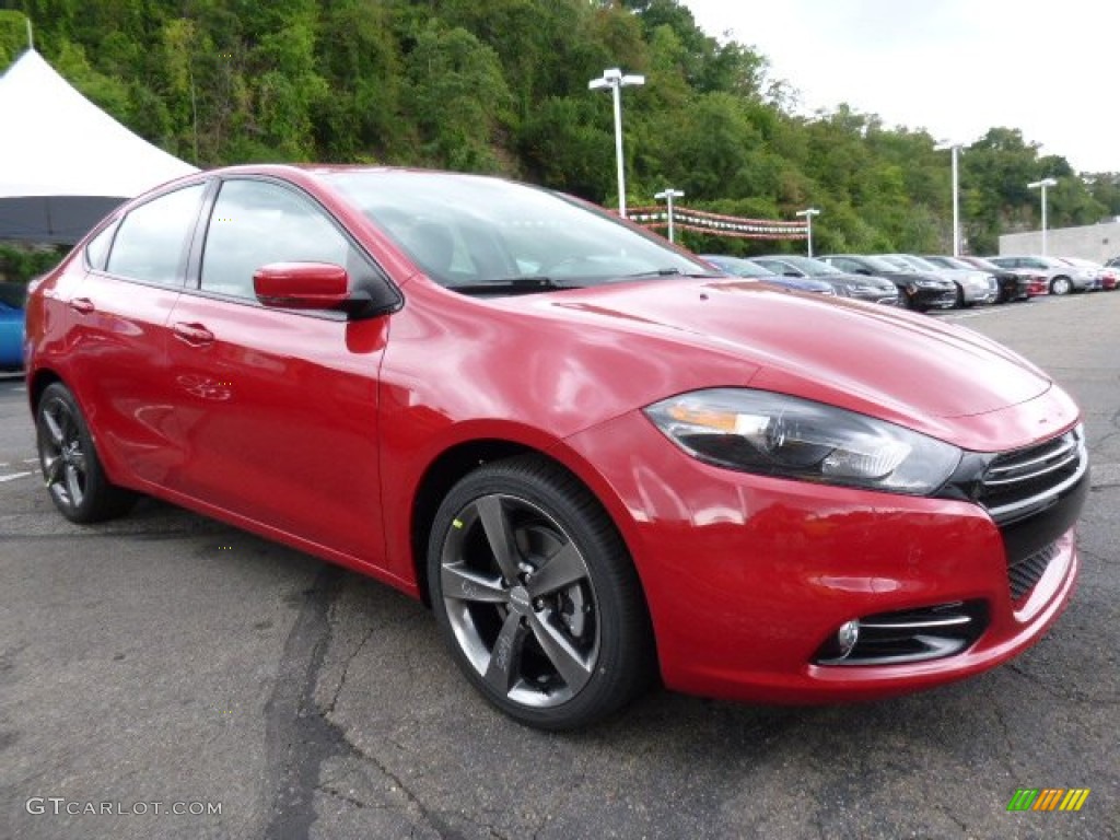 Redline 2 Coat Pearl 2016 Dodge Dart GT Exterior Photo #106703163
