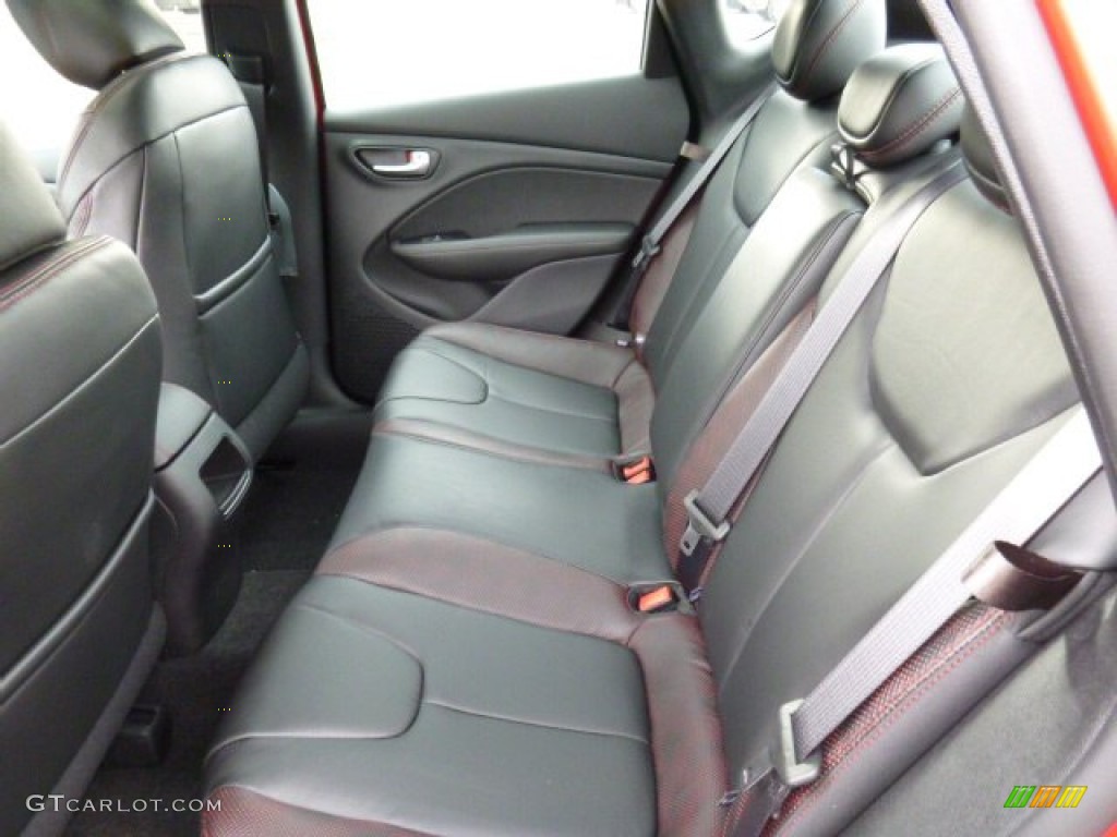 Black Interior 2016 Dodge Dart GT Photo #106703236
