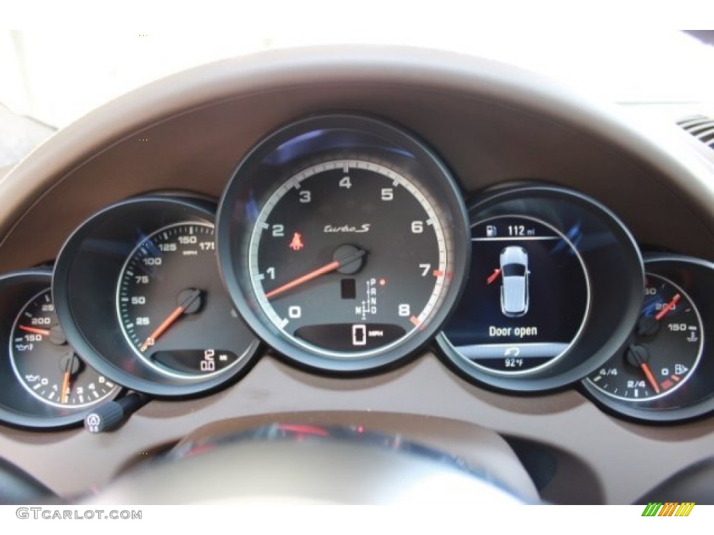 2016 Porsche Cayenne Turbo S Gauges Photo #106703410