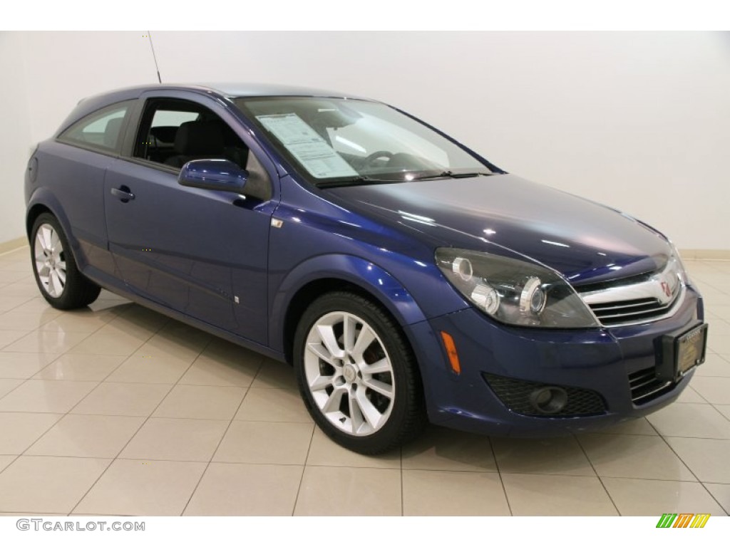 2008 Astra XR Coupe - Twilight Blue / Charcoal photo #1