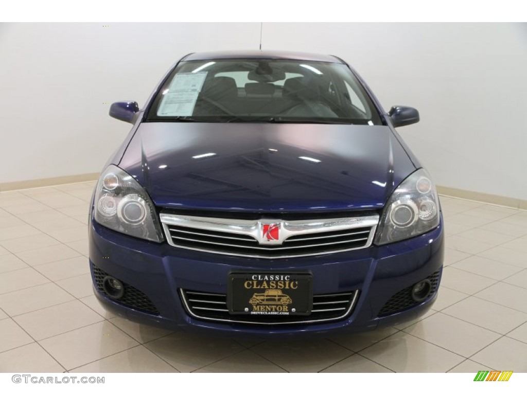 2008 Astra XR Coupe - Twilight Blue / Charcoal photo #2