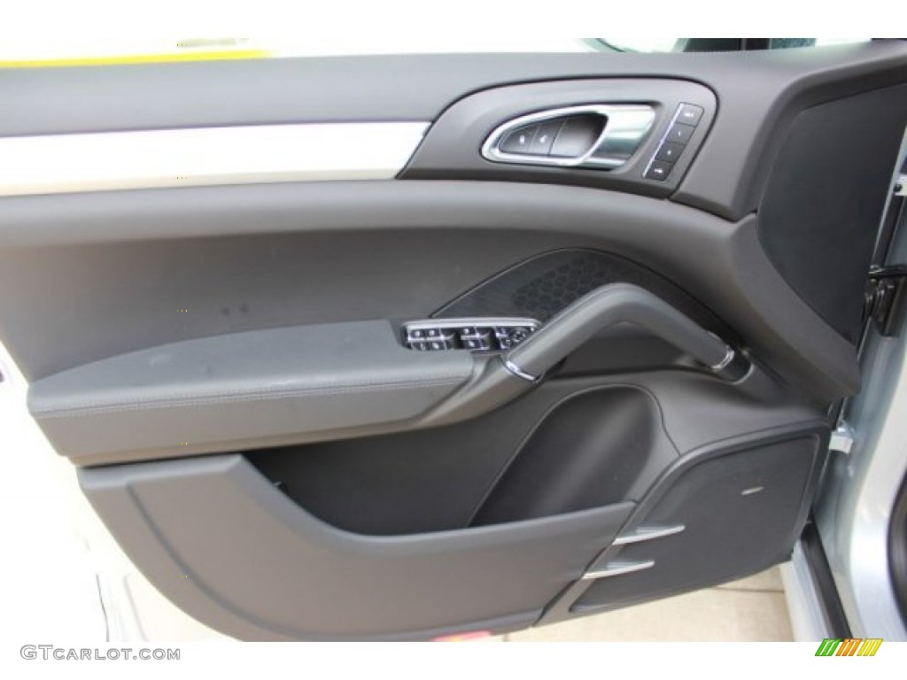2016 Porsche Cayenne GTS Black Door Panel Photo #106703693