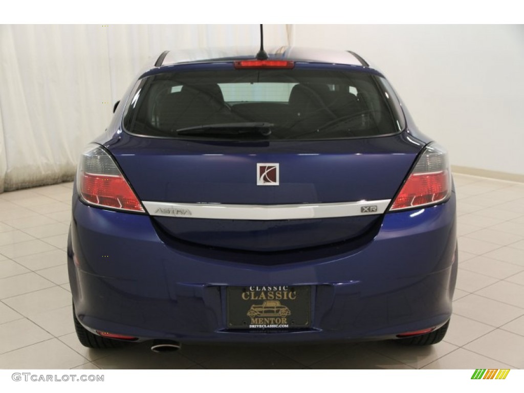 2008 Astra XR Coupe - Twilight Blue / Charcoal photo #14