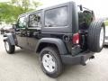 2015 Black Jeep Wrangler Unlimited Sport 4x4  photo #3