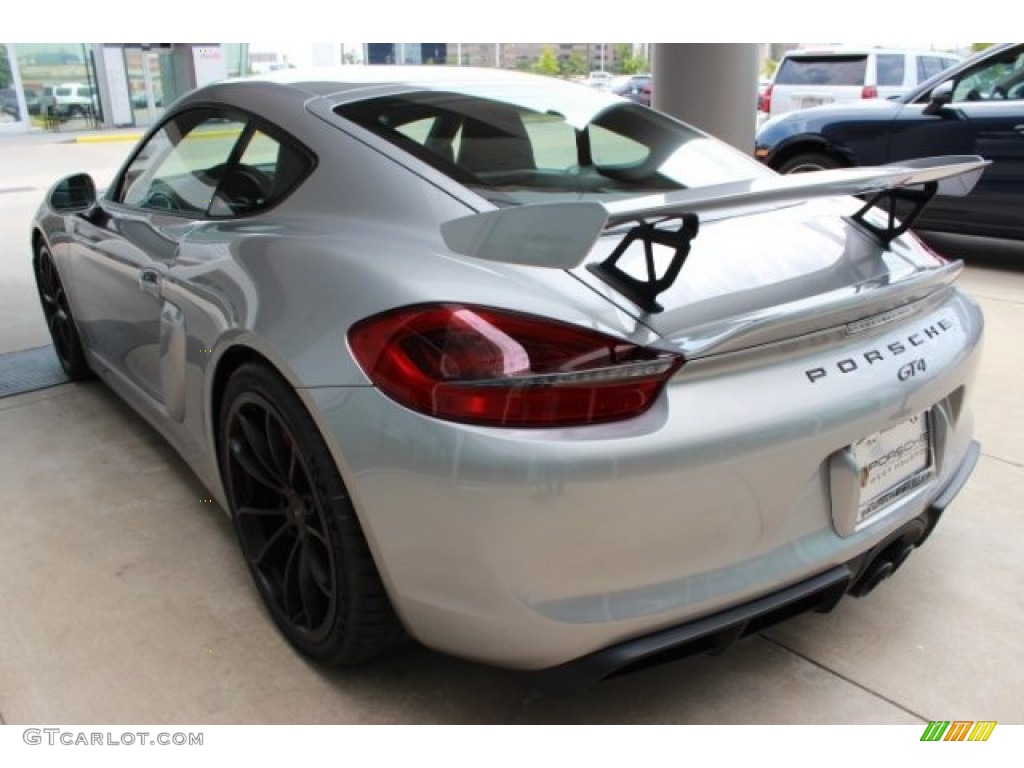 Rhodium Silver Metallic 2016 Porsche Cayman GT4 Exterior Photo #106706575