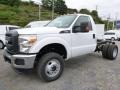 Oxford White 2016 Ford F350 Super Duty XL Regular Cab Chassis 4x4 Exterior