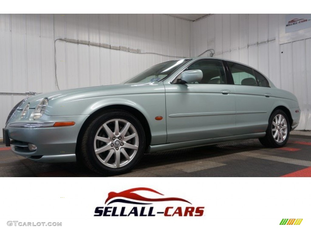 2000 S-Type 4.0 - Seafrost / Almond photo #1