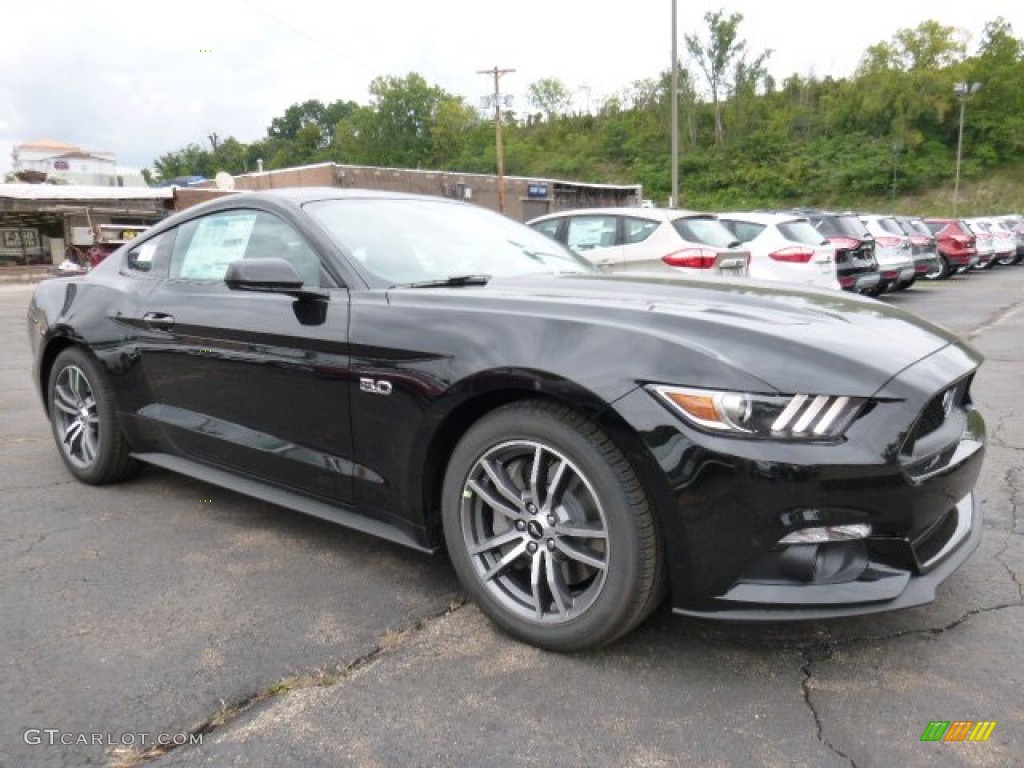 2016 Mustang GT Coupe - Shadow Black / Ebony photo #1
