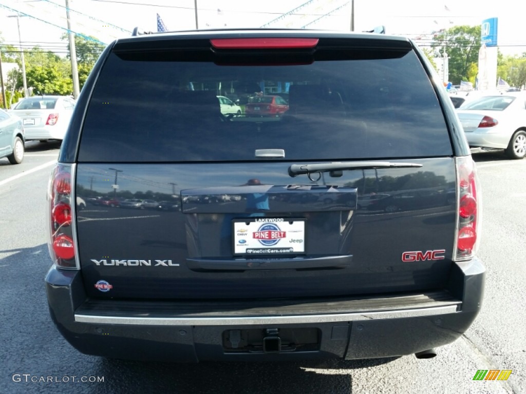 2008 Yukon XL Denali AWD - Stealth Gray Metallic / Ebony photo #8
