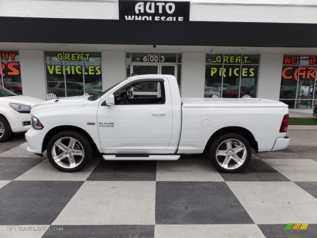 2014 1500 Sport Regular Cab - Bright White / Black photo #1