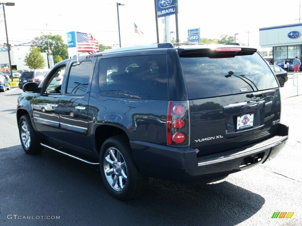 2008 Yukon XL Denali AWD - Stealth Gray Metallic / Ebony photo #13